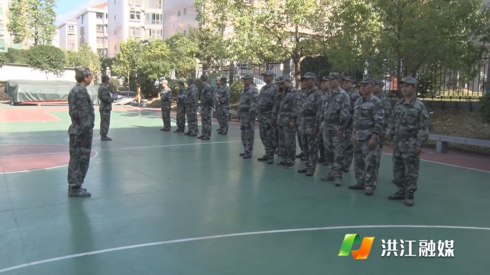 时刻准备着，民兵应急连接受点验训练