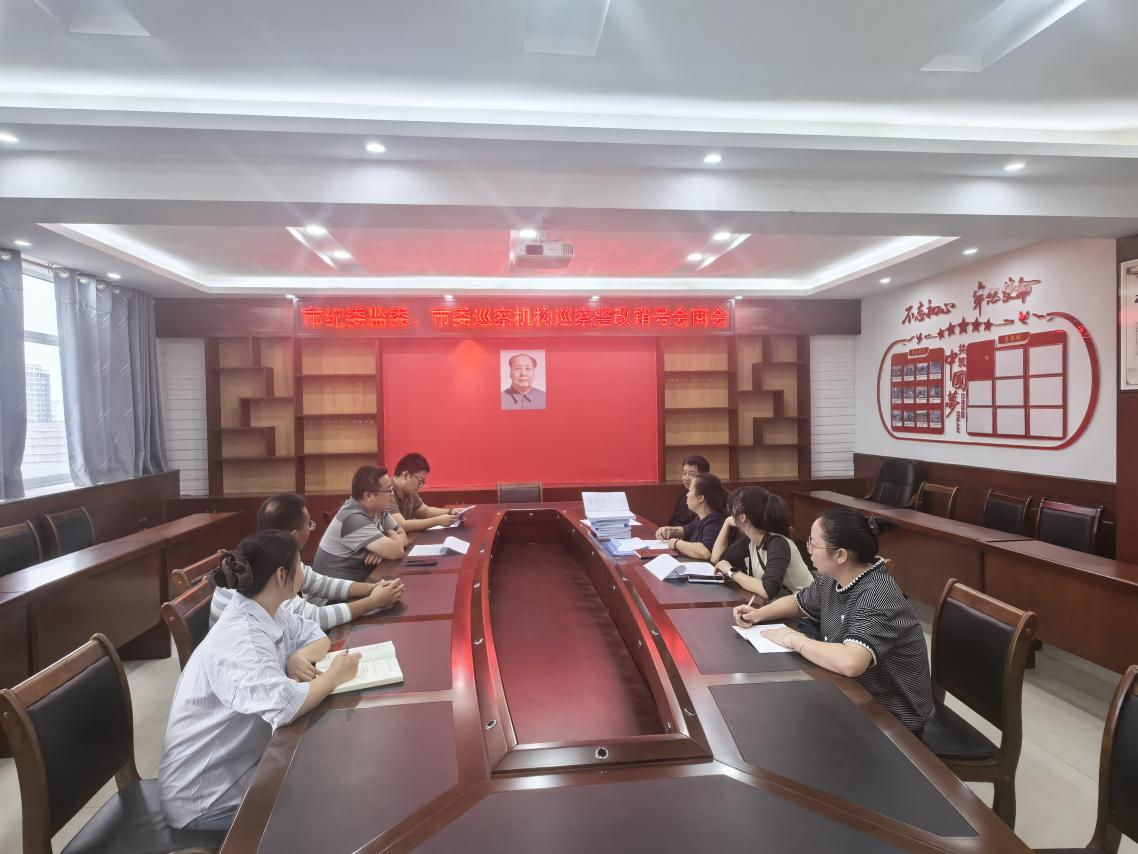 洪江市：巡纪会商“把脉”  联动销号“清账”
