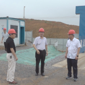 黄力督导项目建设工作