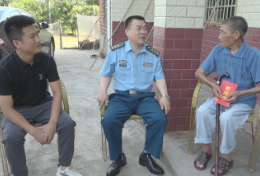 简讯：刘敏走访慰问复员军人