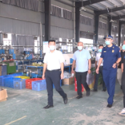 守牢安全底线  加快重点项目建设——县领导调研安全生产和项目建设工作