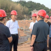 县领导调研茶安水库扩容移民安置工作