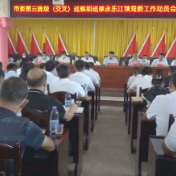 市委第三提级（交叉）巡察组巡察永乐江镇党委工作动员会召开