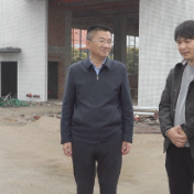 黄力调研园区建设工作