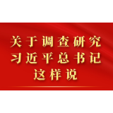 关于调查研究，习近平总书记这样说