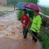 平背乡：闻“汛”而动  齐心协力风雨共担