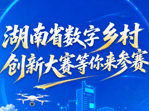 图解丨等你来参赛！湖南省数字乡村创新大赛开启