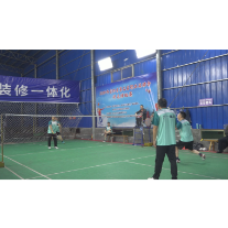 我县举行“三一筑工杯”羽毛球俱乐部联赛