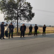 整治路肩种植乱象 护航春运公路畅通