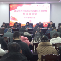 十三届安仁县委第六轮巡察完成反馈