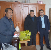 财信吉祥人寿安仁支公司暖心慰问送关怀 保险宣讲护航民生健康