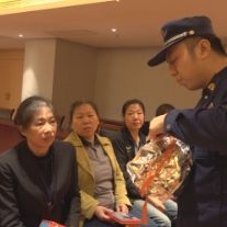 我县开展消防科普活动