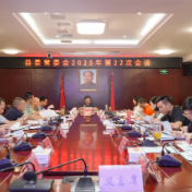 县委常委会召开2025年第22次会议