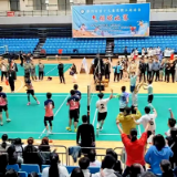 安仁教职工市运会创佳绩 男子气排球勇夺桂冠