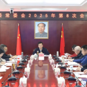 县委常委会召开2025年第8次会议