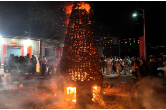 承坪烧塔映明月！百年民俗点亮中秋团圆夜