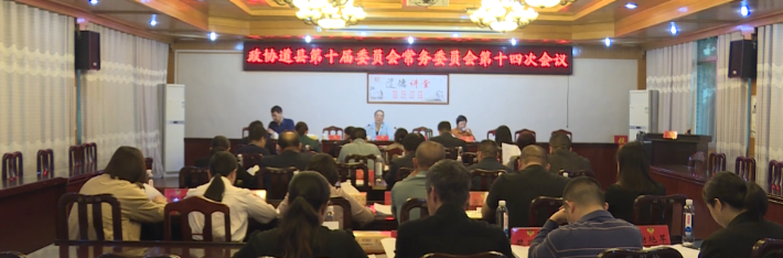 视频 | 政协道县第十届委员会常务委员会第十四次会议召开