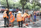 道县：喜迎双节展新颜  红旗飘扬映初心