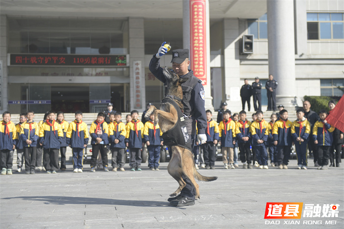 2026年1月8日，湖南省永州市道县公安局举行庆祝中国人民警察节活动。第6个中国人民警察节临近，道县公安局通过升警旗仪式、重温入警誓词以及警营开放日活动等多种形式迎接中国人民警察节的到来。