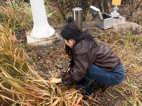 道县：汛前巡检维护  筑牢气象监测防线