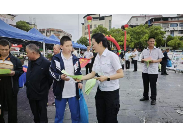道县：市县联动宣传防灾减灾  守牢安全发展底线