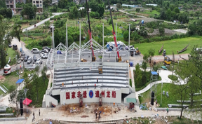视频 | 道县：龙船赛事建设冲刺 主席台终点塔崭新亮相