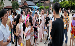 视频 | 道县五侯社区：打造城郊微度假打卡地  端午惠民活动烟火气十足