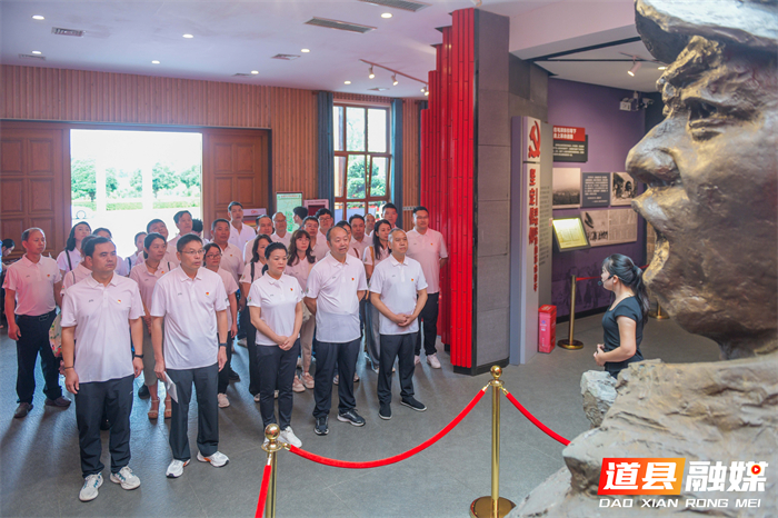 “七一”前夕，道县当地各大红色教育基地参观学习热度攀升，各界党员群众追忆革命先烈、坚守初心使命，凝聚奋进实干力量。