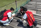 重庆大学“守征桥”实践团走进葫芦岩景区开展志愿服务