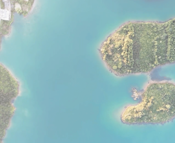 视频|道县乐海水库：秋意正浓 山水相映如画