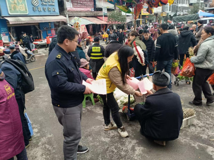 道县开展防范诈骗宣传活动 守护老年人春节平安