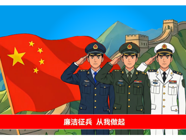 廉洁征兵警示提醒漫画｜这些“严禁”要牢记→