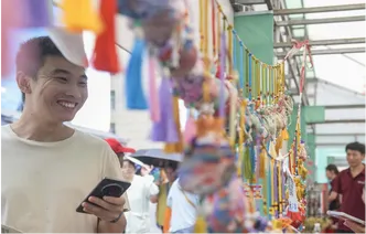 道县：香包飘香迎端午