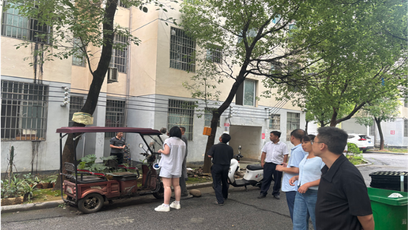 道县东门街道：整治飞线充电 守护辖区平安