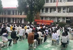 道县开展“快乐过暑假，交通安全不放假”宣传活动