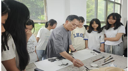 一场送教 改变了乡村学生的书法学习观