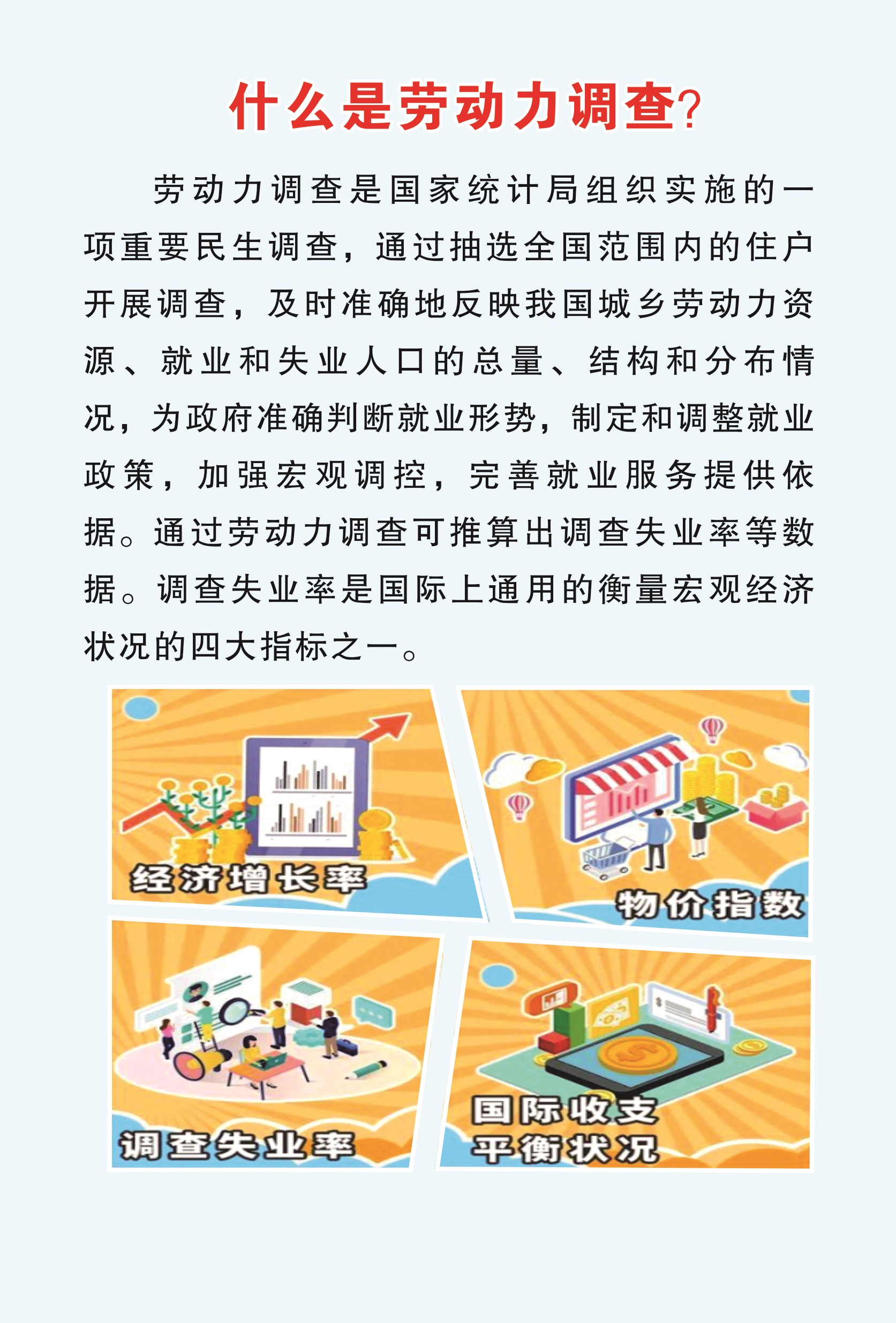 国家统计局道县调查队带您了解月度劳动力调查