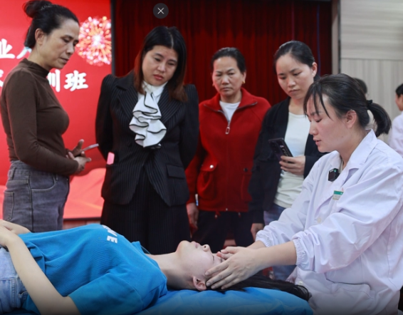 视频｜道县中医医院开展中医养生保健从业人员培训