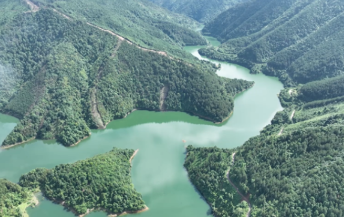视频｜道县上坝水库：山水相映  风光旖旎 