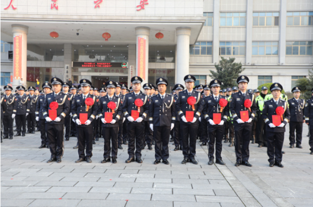 视频｜道县举行第五个中国人民警察节庆祝活动  