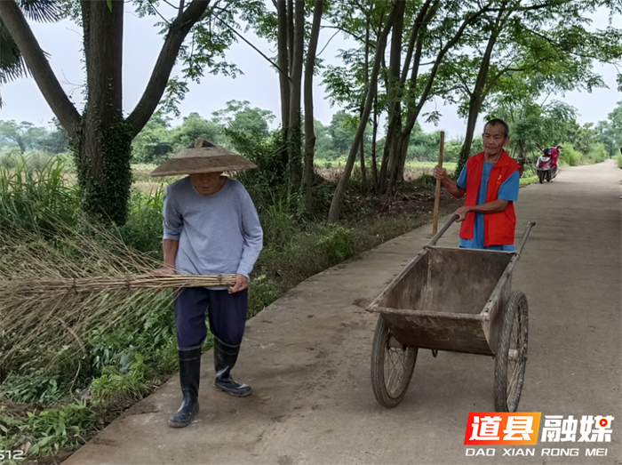 道县白马渡镇：扮靓乡村“面子”，做实环境“里子”1_副本.png