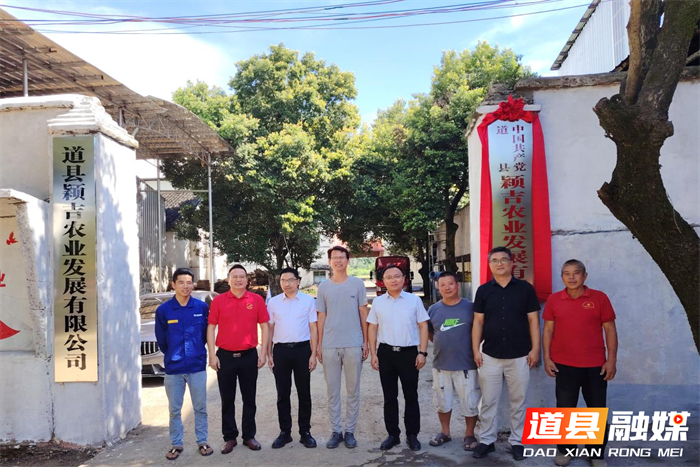 道县颖吉农业发展有限公司党支部正式成立 为乡村振兴注入“红色动能”2_副本.png