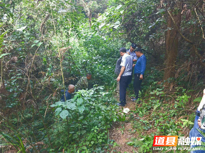 道县警民联动14小时全力搜寻 八旬走失老人终平安归家1_副本.jpg