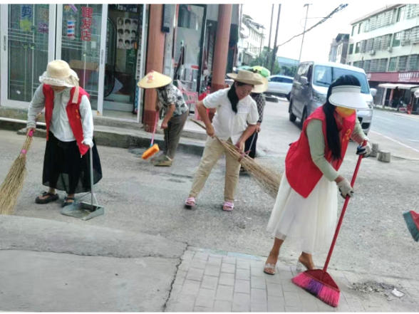 道县梅花村：“能干婆”爱卫生受点赞