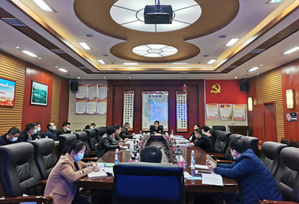 吴恢才主持召开道县2021年县委财经委员会第一次会议