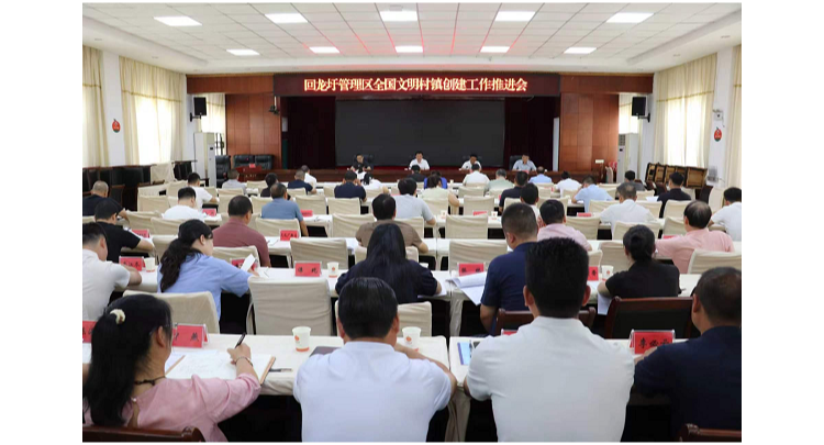 回龙圩管理区召开全国文明村镇创建工作推进会