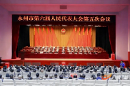 永州市六届人大五次会议举行第三次全体会议