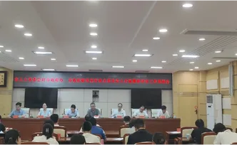 贺一夫带队到市政府办召开履职评议工作见面会