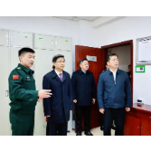 王晓科慰问驻省人大常委会机关武警官兵