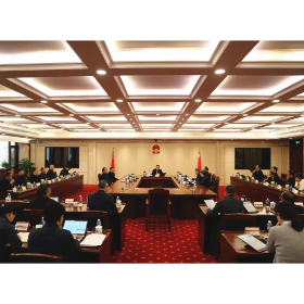 张剑飞主持召开省人大常委会党组2025年第28次会议